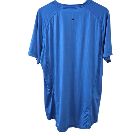 Lululemon Mens Short Sleeve Athletic Shirt, Blue, Size XL - Picture 2 of 8